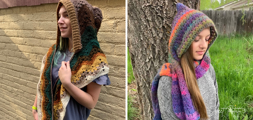 How to Crochet a Hooded Scarf