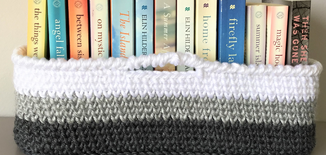How to Crochet a Rectangle Basket